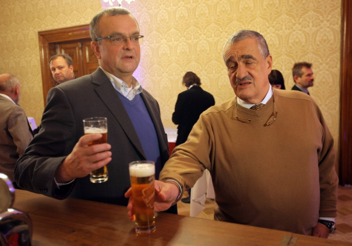 Miroslav Kalousek a Karel Schwarzenberg.