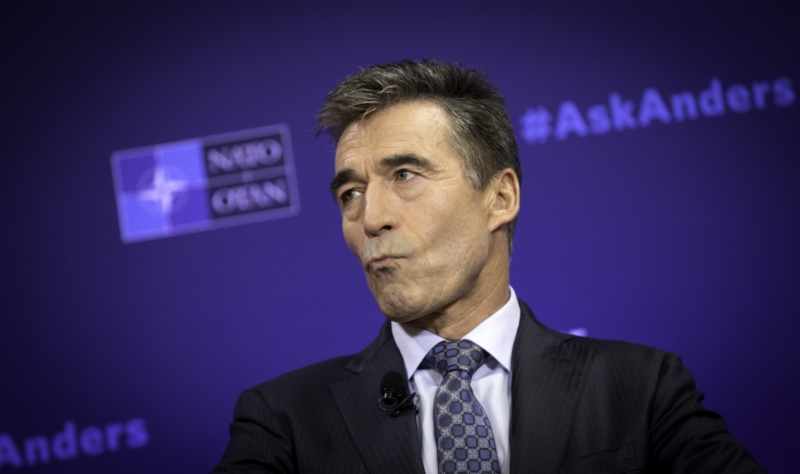 Bývalý generální tajemník NATO Anders Fogh Rasmussen. Bývalý generální tajemník NATO Anders Fogh Rasmussen.
