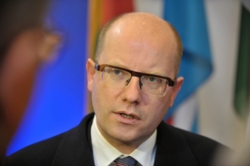 Premiér Bohuslav Sobotka.