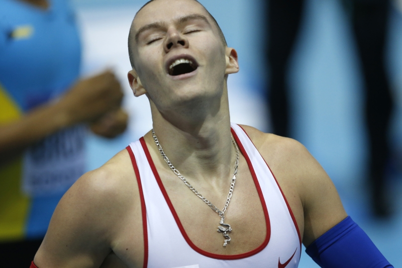 Sprinter Pavel Maslák.