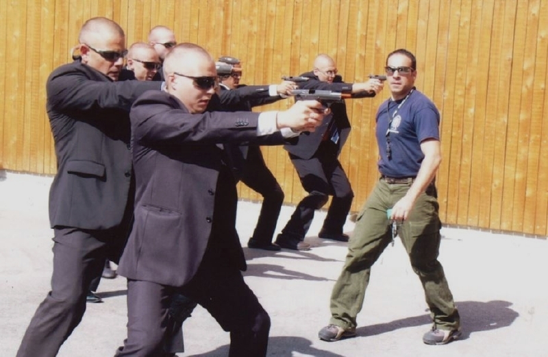 Z výcviku na International Security Academy (ISA).