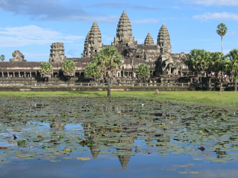 Chrámový komplex Angkor.