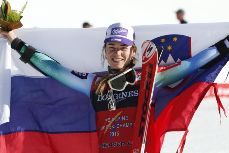 Slovinka Tina Mazeová.