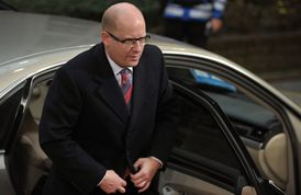 Premiér Bohuslav Sobotka.