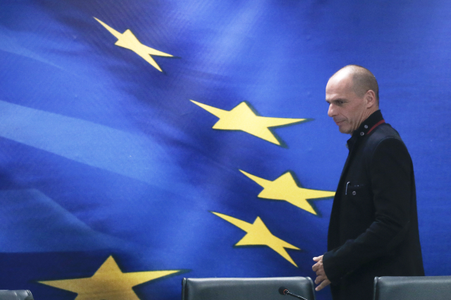 Řecký ministr financí Yanis Varoufakis.