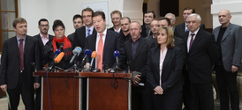 Poslanecký klub Hnutí Úsvit přímé demokracie.