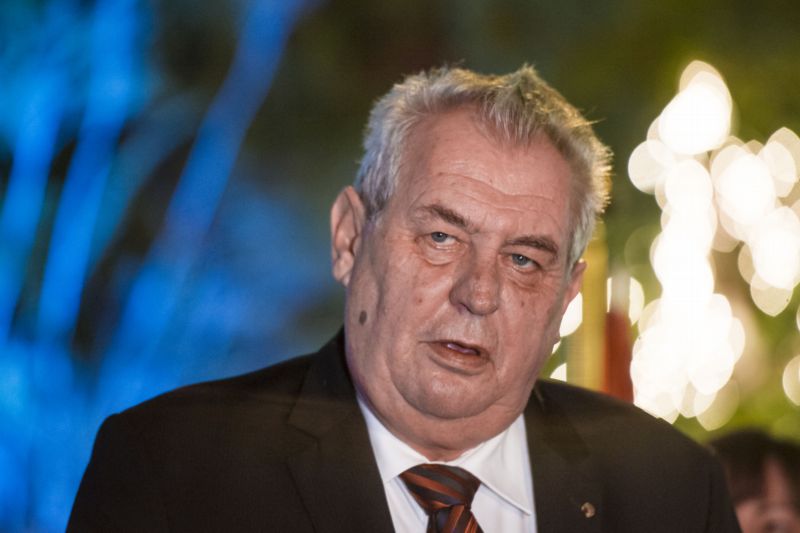 Prezident Miloš Zeman.