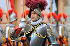 Christoph Graf, nový velitel švýcarské gardy.