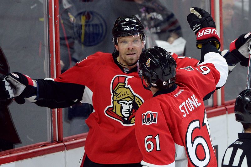 Útočník Milan Michálek přispěl v NHL dvěma góly a jednou asistencí k jasnému vítězství hokejistů Ottawy.