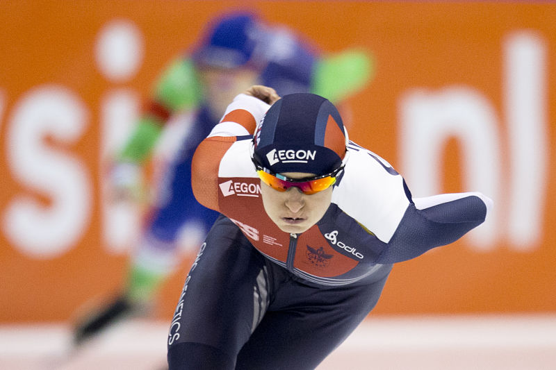 Martina Sáblíková potvrdila výbornou formu čtvrtým místem v závodu na 1500 metrů. 
