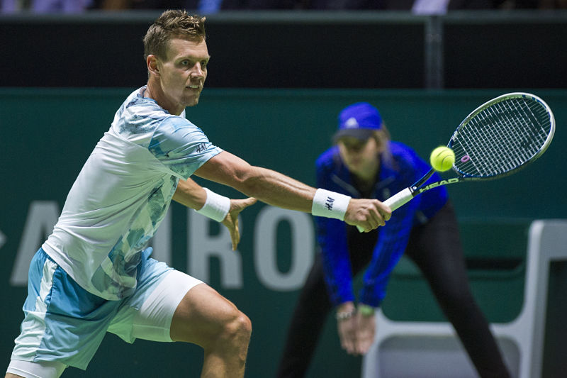 Tomáš Berdych titul na turnaji v Rotterdamu neobhájil.