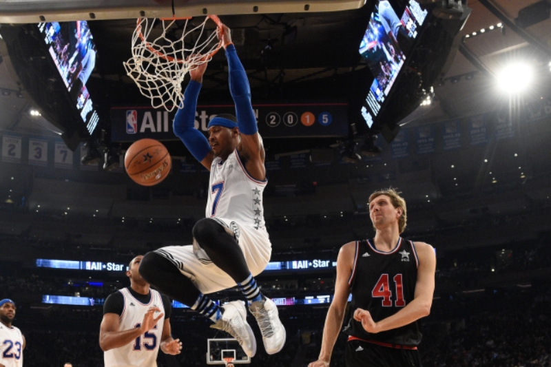 V utkání hvězd NBA se radoval výběr Západu.