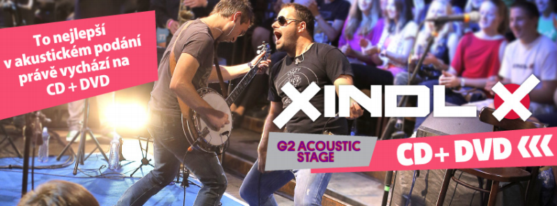 Xindl X při vystoupení v rámci G2 Acoustic Stage. Xindl X při vystoupení v rámci G2 Acoustic Stage.