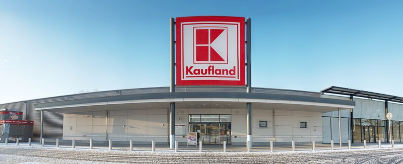 Nový Kaufland v Brně-Slatině.