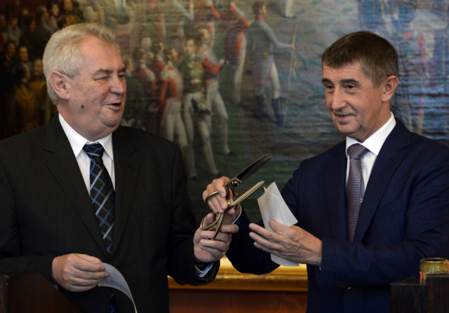 Miloš Zeman a Andrej Babiš.