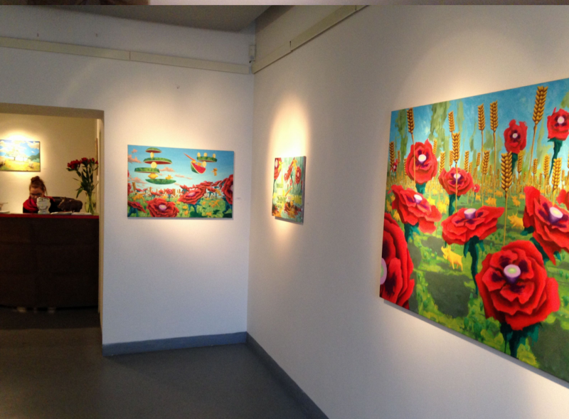 Galerie s obrazy MICLY.