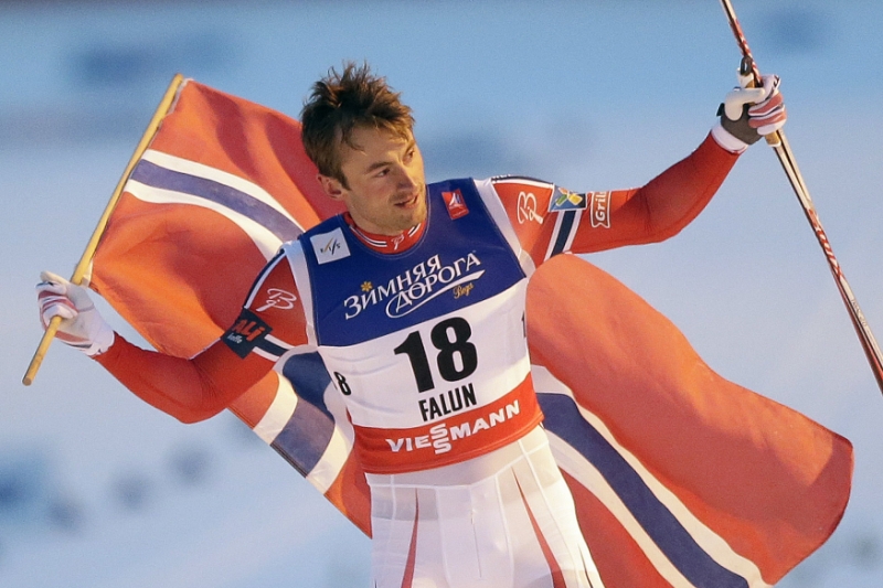 Sprinter Petter Northug.