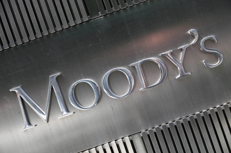 Logo ratingové agentury Moody's Investors Service. Logo ratingové agentury Moody's Investors Service.