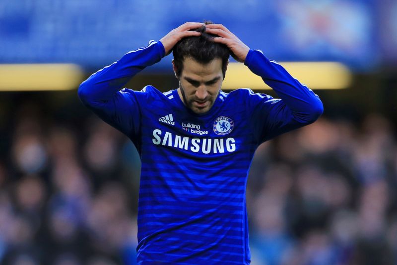 Fotbalista Chelsea Cesc Fabregas.