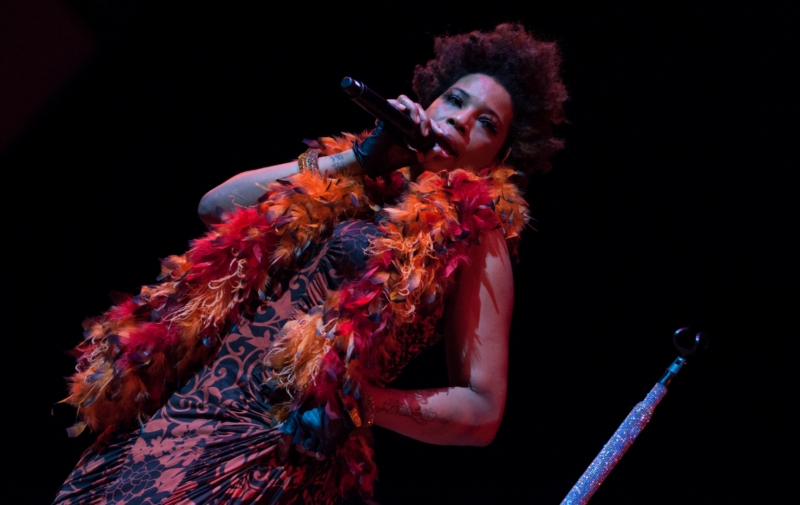  Americká zpěvačka Macy Gray.