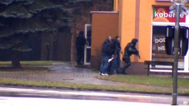Zásah policie.