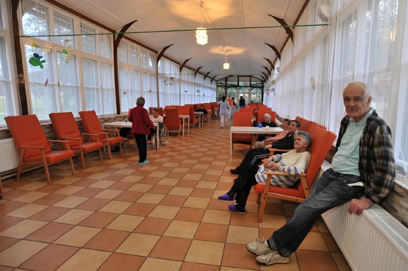 Atrium v Letinech.