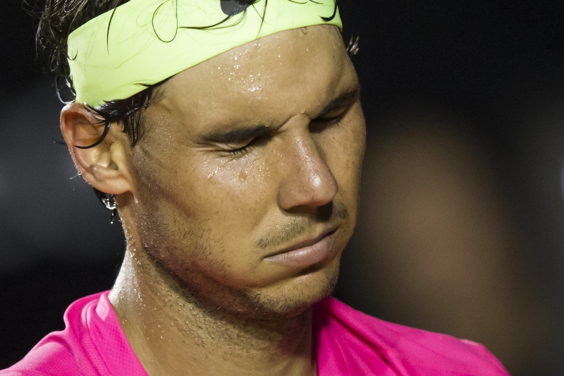 Tenista Rafael Nadal pobavil nevšedním kouskem.