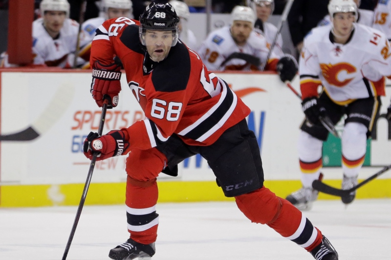 Jaromír Jágr se proti Calgary prosadit nedokázal.