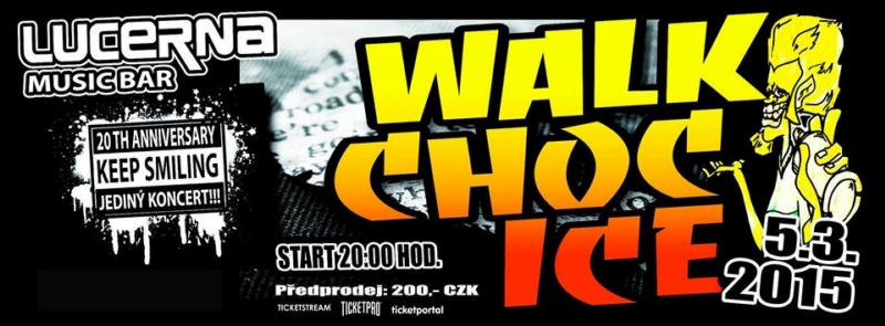 Pozvánka na pražský koncert v Lucerna Music Baru.