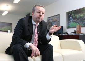 Ministr životního prostředí Richard Brabec.