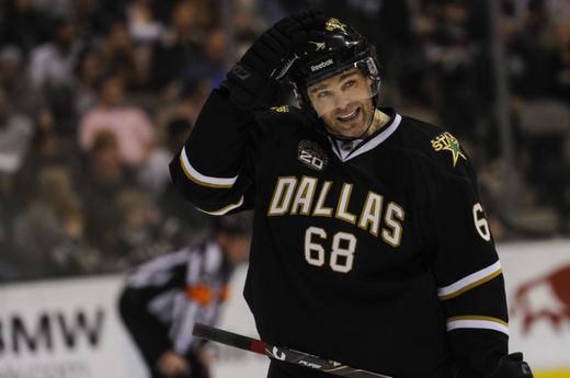 Jágr na své tour kluby NHL nezapomněl ani na Texas.