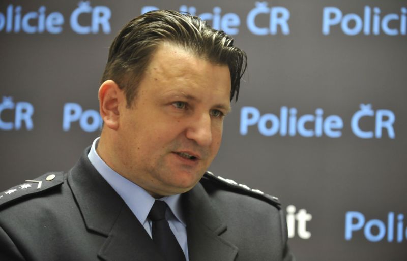 Policejní ředitel Tomáš Tuhý. Policejní ředitel Tomáš Tuhý.