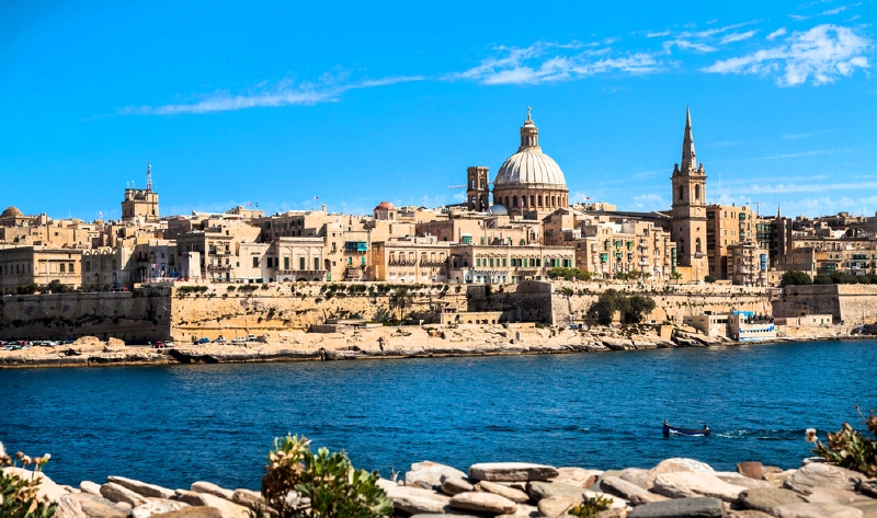 Hlavní město Malty Valletta.