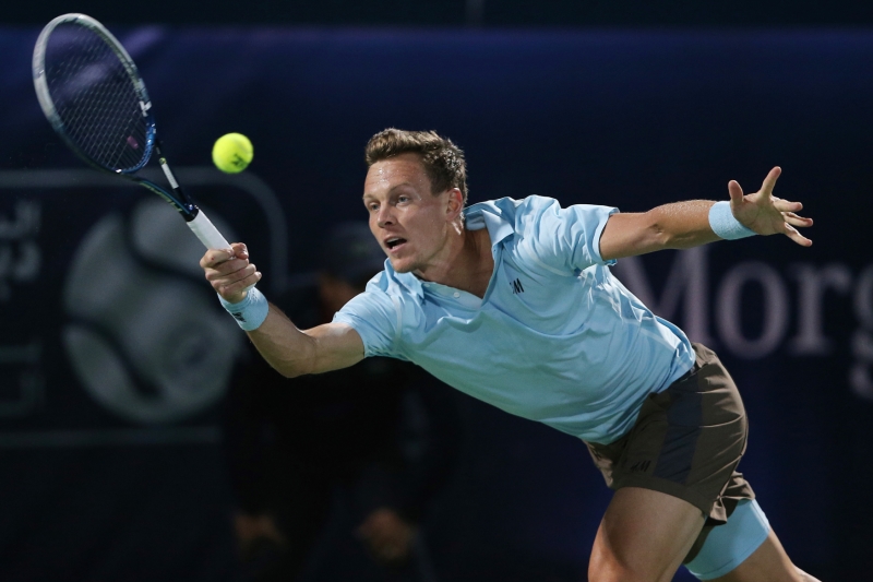 Tomáš Berdych na Novaka Djokoviče v Dubaji nestačil.