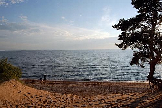 Sibiřské jezero Bajkal.