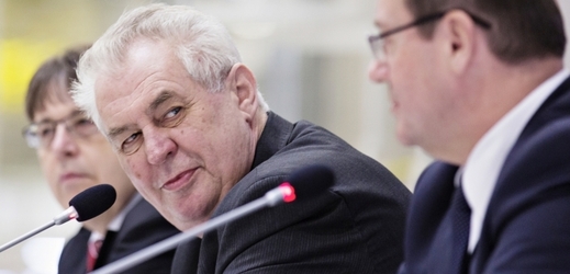 Prezident Miloš Zeman.