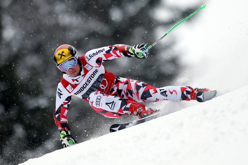 Rakouský lyžař Marcel Hirscher.