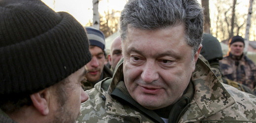 Ukrajinský prezident Petro Porošenko.