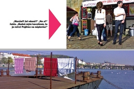 Spisovatel dokáže vidět město i z nezvyklých pohledů.