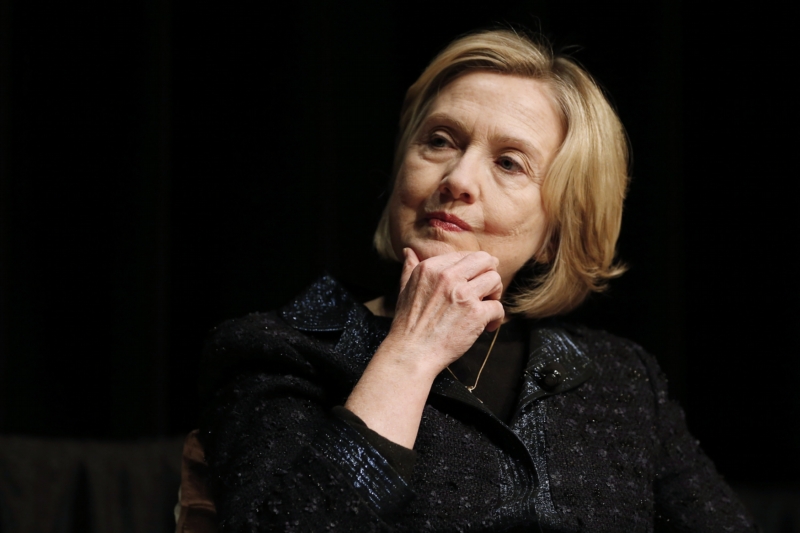 Hillary Clintonová. Hillary Clintonová.