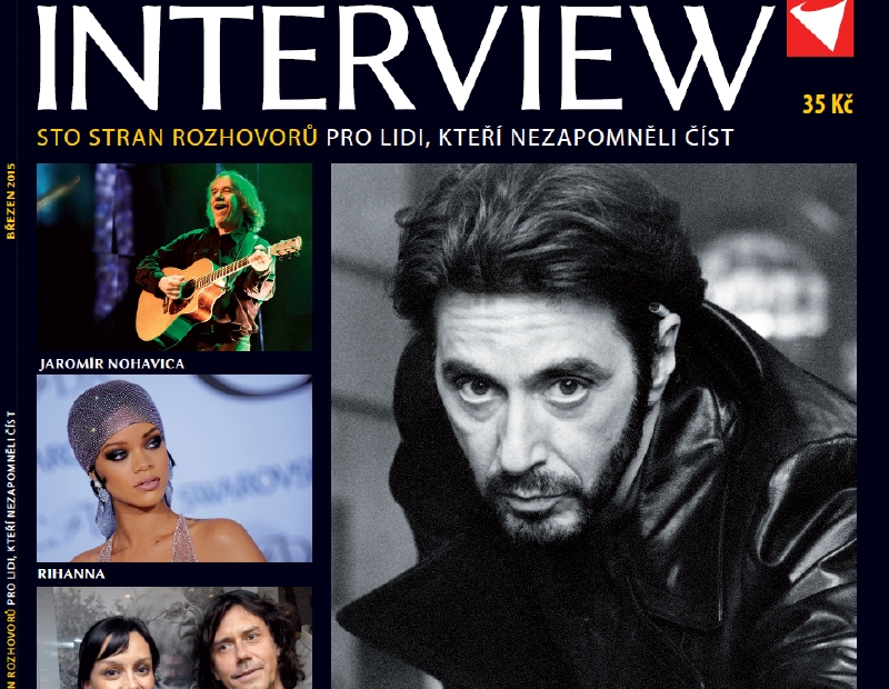 Nový měsíčník Interview. 