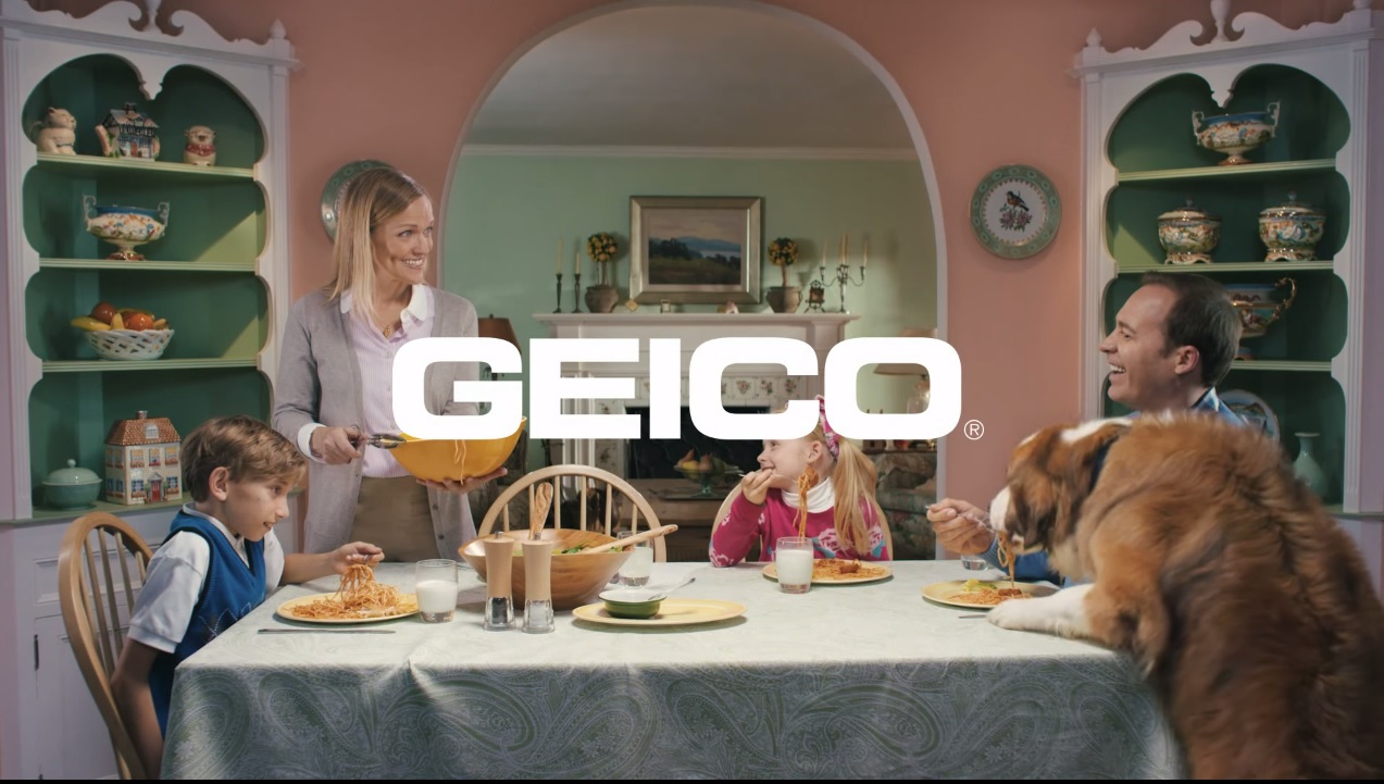 Reklama na Geico.