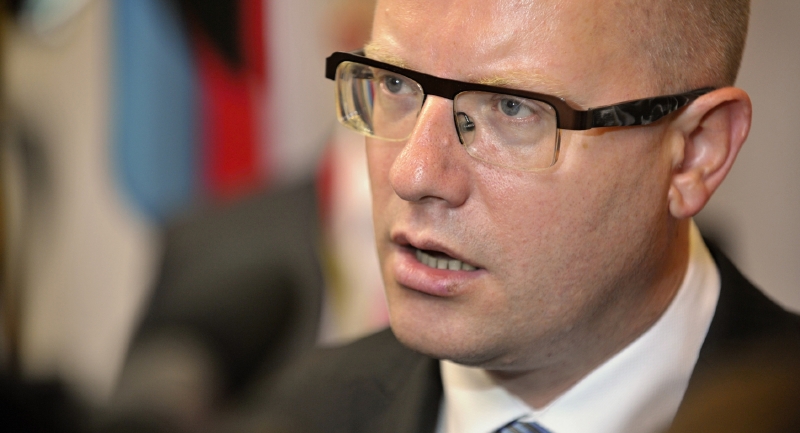 Premiér Bohuslav Sobotka.