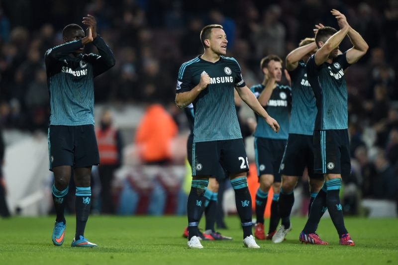 Radost hráčů Chelsea. 
