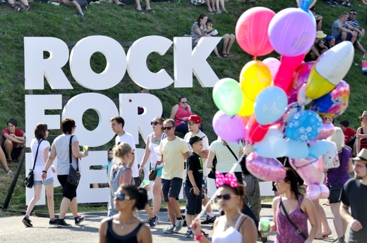 Festival Rock for People v Hradci Králové.
