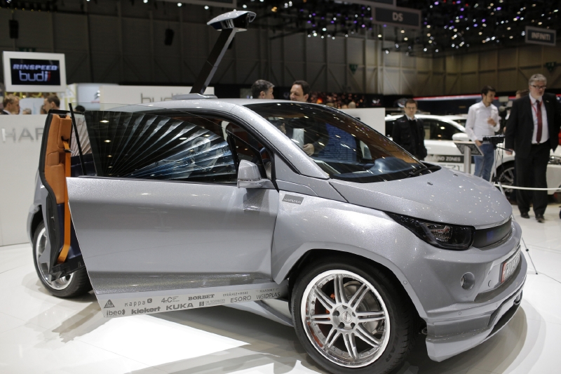 Automobil Budii švýcarské automobilky Rinspeed.