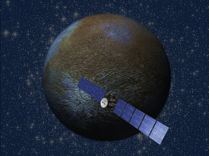 Dawn u planetky Ceres.