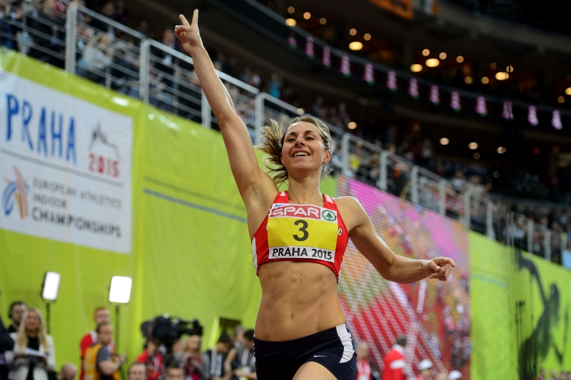 Česká vícebojařka Eliška Klučinová.