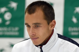 Zklamaný Lukáš Rosol.