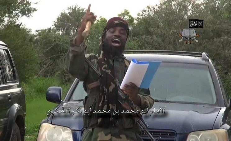 Vůdce Boko Haram Abubakar Shekau.